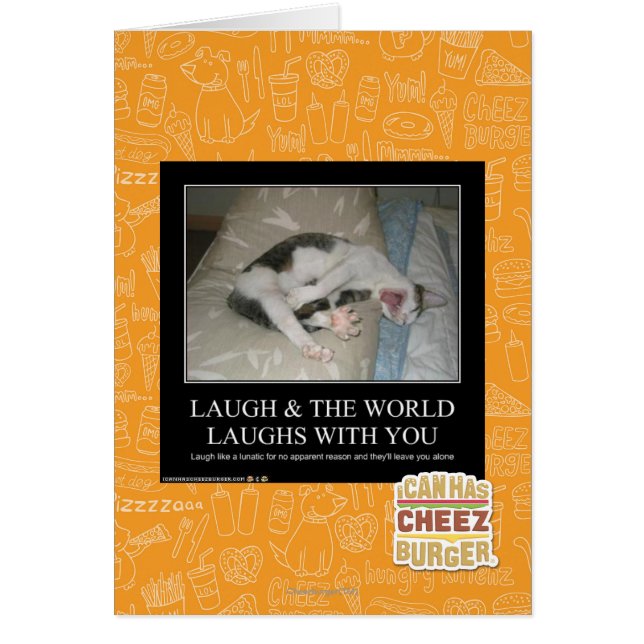 Lachen & die Welt lacht mit dir (Vorne)