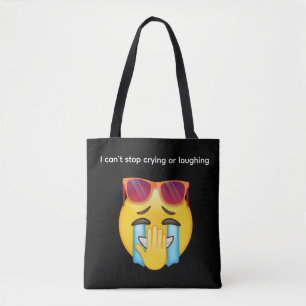 Lachen durch Tränen Tasche