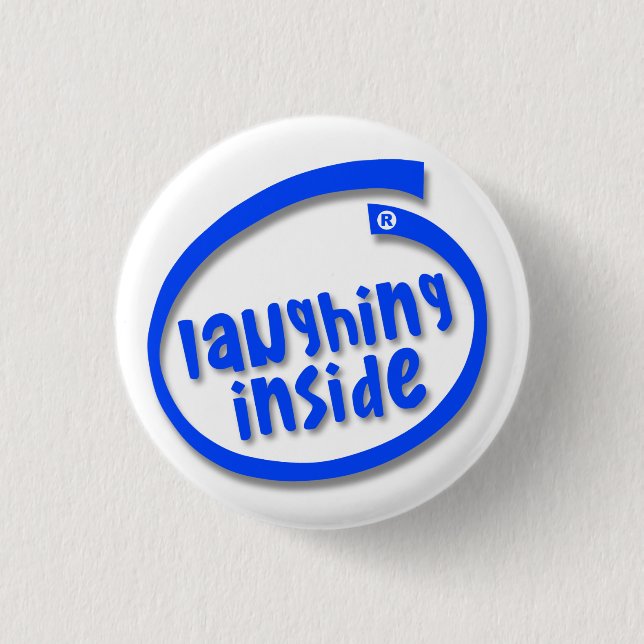 Lachen im Innern Button (Vorderseite)