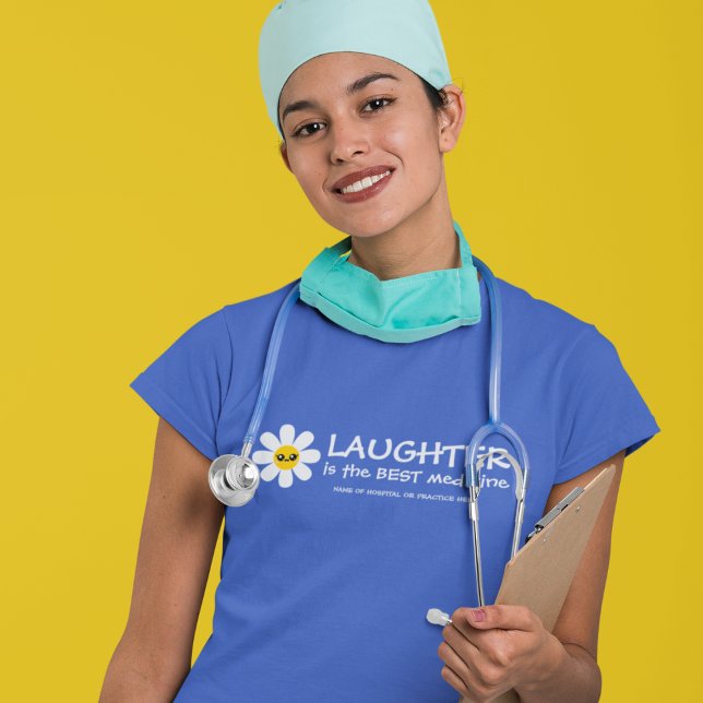 Lachen ist der beste T - Shirt (Spread laughter with this, "Laughter is the best medicine" t-shirt! )
