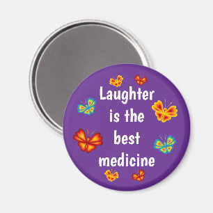 Lachen ist die beste Medizin Magnet 251123
