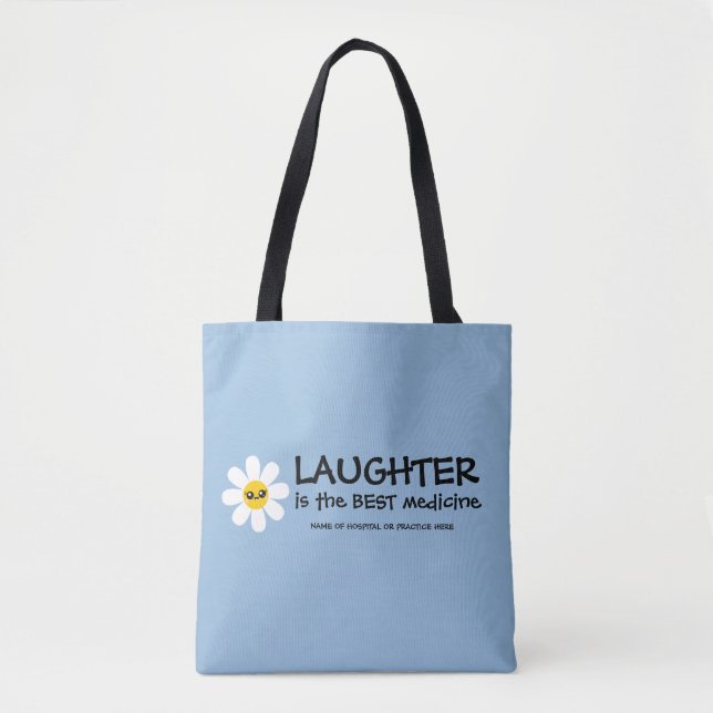Lachen ist die beste Medizin-Tasche Tasche (Vorderseite)