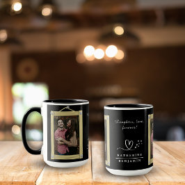 Lachen, Liebe, für immer I Couple I Valentine Foto Tasse