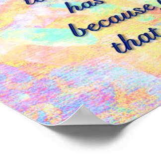 Lachen oft, Liebe viel... Poster Print.