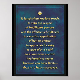 Lachen oft... poster