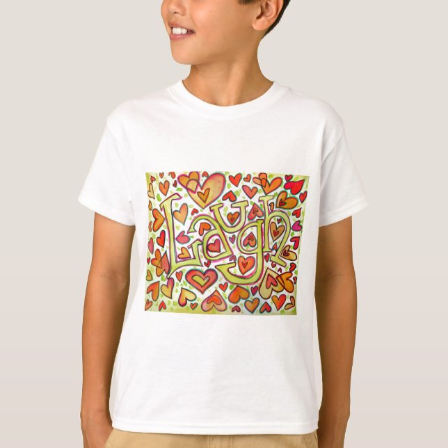 lachen T-Shirt (Vorderseite)