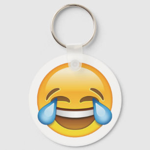 Lachen Tränen weinen von Joy Emoji Schlüsselanhänger