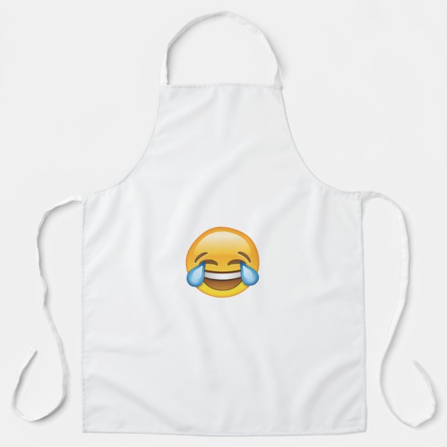 Lachen Tränen weinen von Joy Emoji Schürze (Vorderseite)