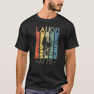 Lachen über mich Aufstehen Comedy Microphone Premi T-Shirt