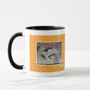 Lachen und die Welt lacht mit Ihnen Tasse