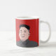 Lachen und ernste Kim Jong-UNO - zwei Bilder Kaffeetasse (Rechts)