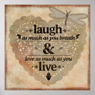Lachen und leben poster