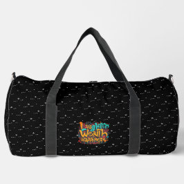 Lachen Wohlbefinden Glück Druck schneiden Nähtasch Duffle Bag