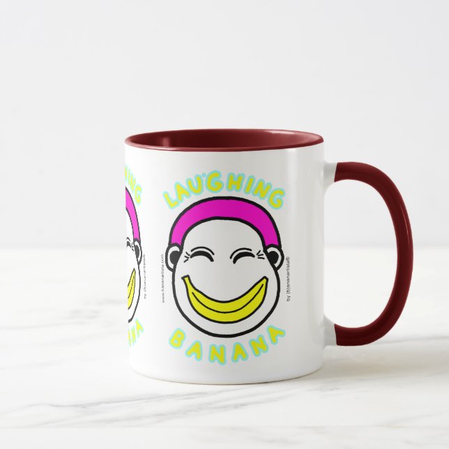 LACHENDE BANANE TASSE (Rechts)