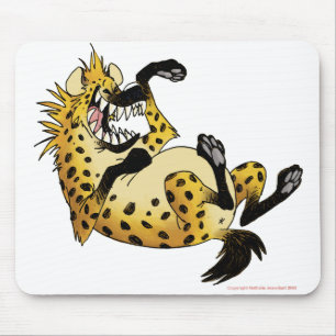 Lachende Hyäne mousepad