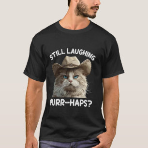 Lachende Perserkatze lustig NOCH IMMER LACHEND VIE T-Shirt