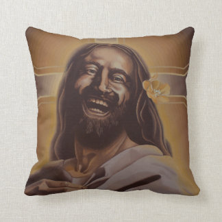 Lachendes der Jesus-Kissen Juni-Mondes Kissen