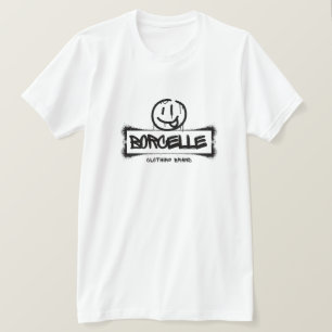 Lachendes verrücktes Gesicht Grafik Herren T-Shirt