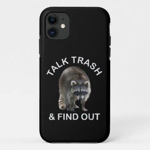 Lächerliche Raccoon & Raccoon Kleider sprechen Mül Case-Mate iPhone Hülle