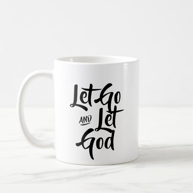 Lâchez-vous et laissez Dieu cafer la tasse (Gauche)