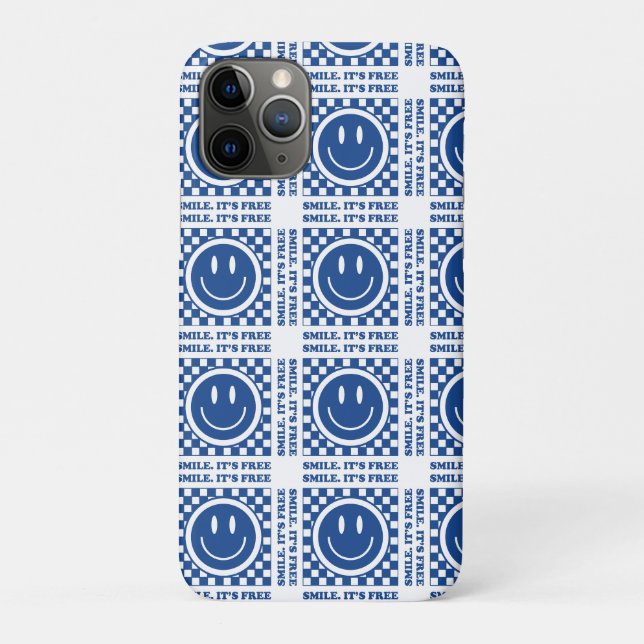Lächle, es ist kostenlos Case-Mate iPhone hülle (Rückseite)
