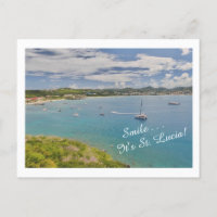 "Lächle. . .es ist St. Lucia!"