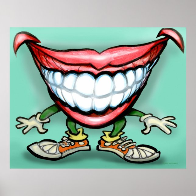 Lächle! Poster (Vorne)