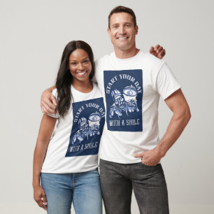 Lächle… Wenn Du Wagst! Retro-Zahnarzt-T-Shirt T-Shirt