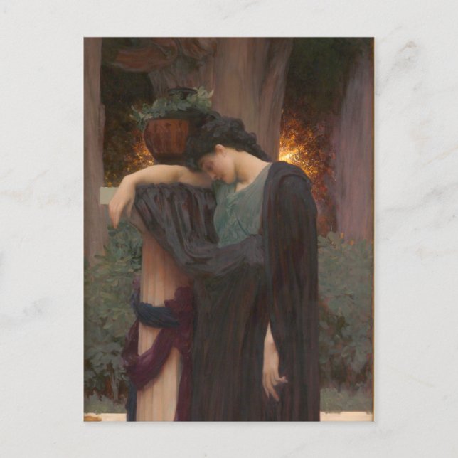 Lachrymae - Frederic Lord Leighton Postkarte (Vorderseite)