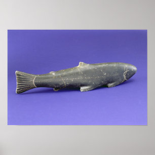 Lachs aus Cape Dorset Poster