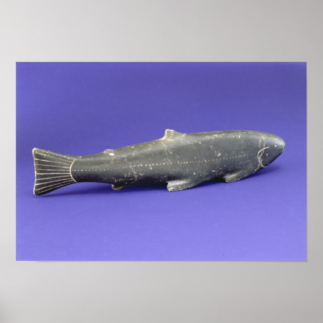 Lachs aus Cape Dorset Poster (Vorne)