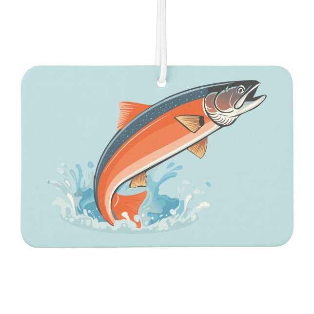 Lachs Autolufterfrischer (Vorderseite)