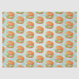 Lachs Bagels Tissue Paper Seidenpapier