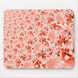 Lachs, blass bis rot, hell und verdreht mousepad