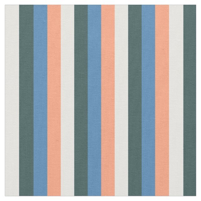 Lachs, blau, dunkelschief, grau, weiß und schwarz stoff (Nahaufnahme)