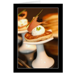 Lachs Blinis