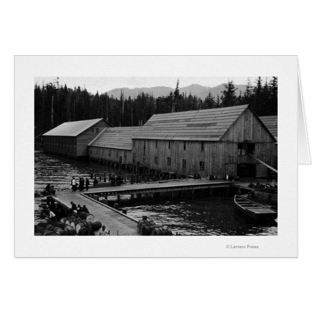 Lachs Cannery bei Ketchikan, Alaska (Vorderseite (Horizontal))