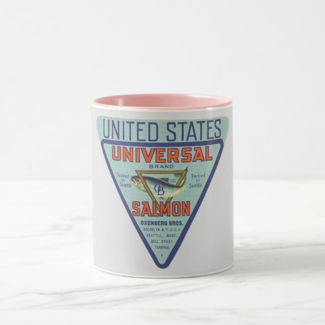 Lachs, das andere rosa Fleisch Tasse (Zentrum)