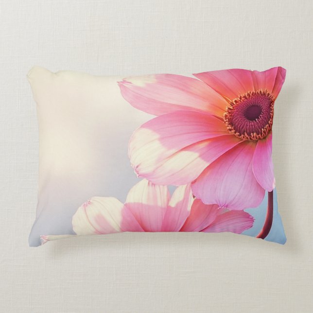 Lachs Dekokissen (Vorderseite)