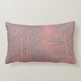 Lachs Embossed Lendenkissen