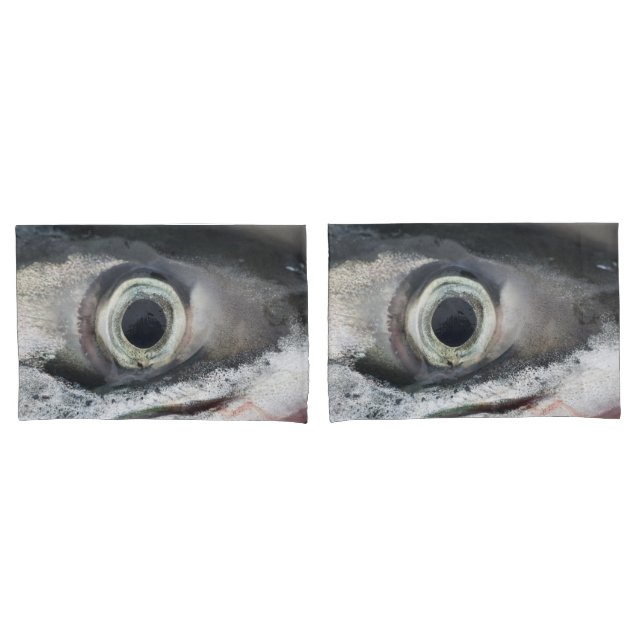 Lachs Eye Kissenbezug (Vorderseite-Set)