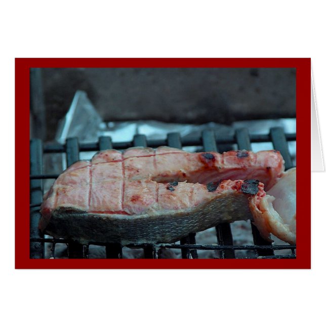 Lachs, gegrillt (Vorderseite (Horizontal))