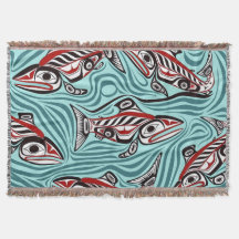 Lachs Haida Art Spirit Pacific Native