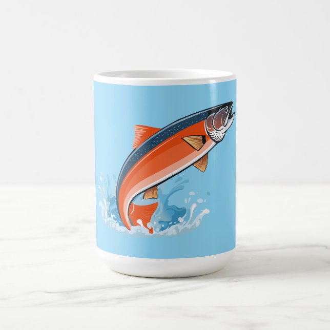 Lachs Kaffeetasse (Mittel)