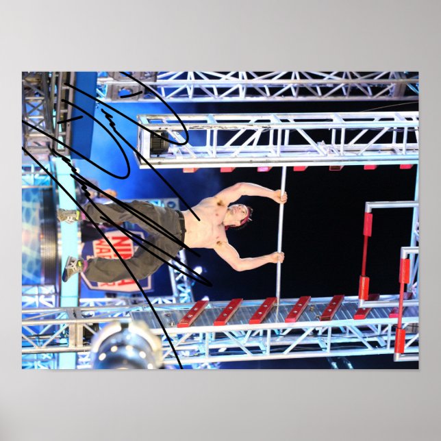 Lachs-Ladder-Plakat (Signature-Serie) Poster (Vorne)