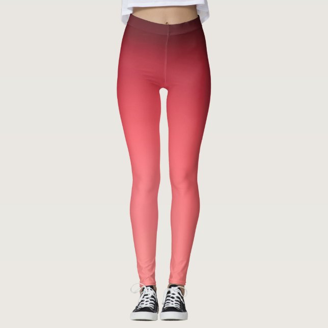 Lachs Leggings (Vorderseite)