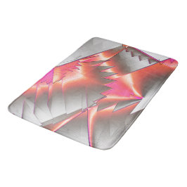 Lachs oder Pfirsich, extrem grob digitalisiert Badematte