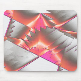 Lachs oder Pfirsich, extrem grob digitalisiert Mousepad