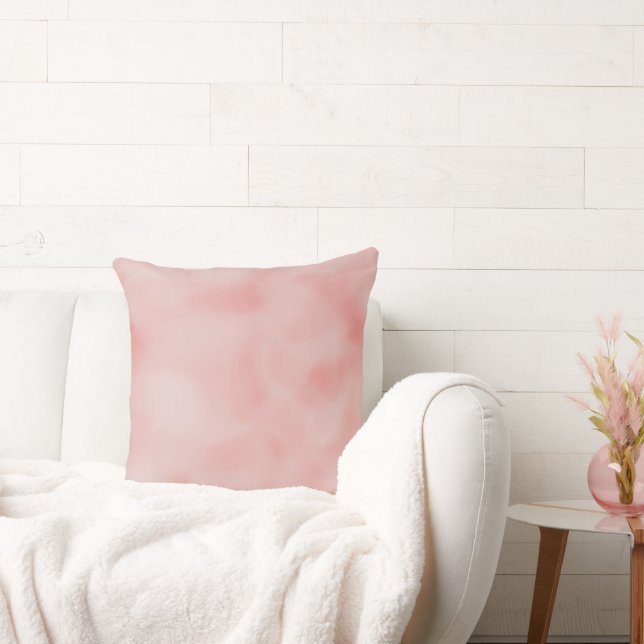 Lachs Pink Ombre Kissen (Liege)