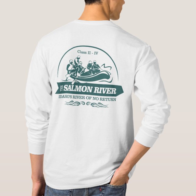 Lachs (Rafting2) T-Shirt (Rückseite)